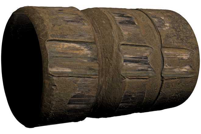 A bullet captured by a color camera. image