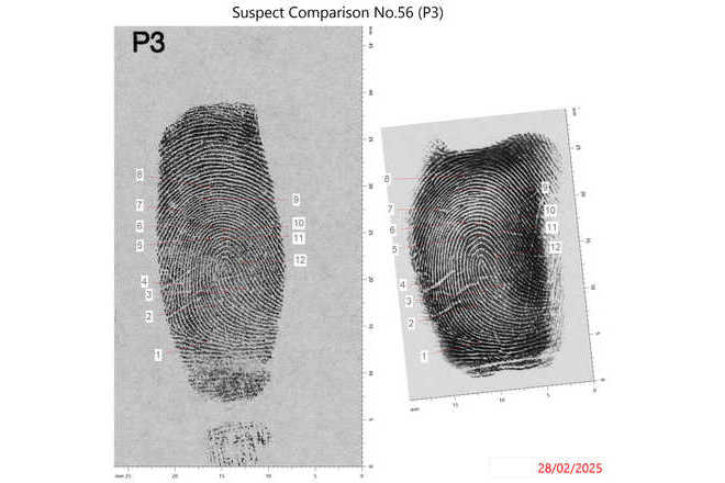 Final output of the comparison. image