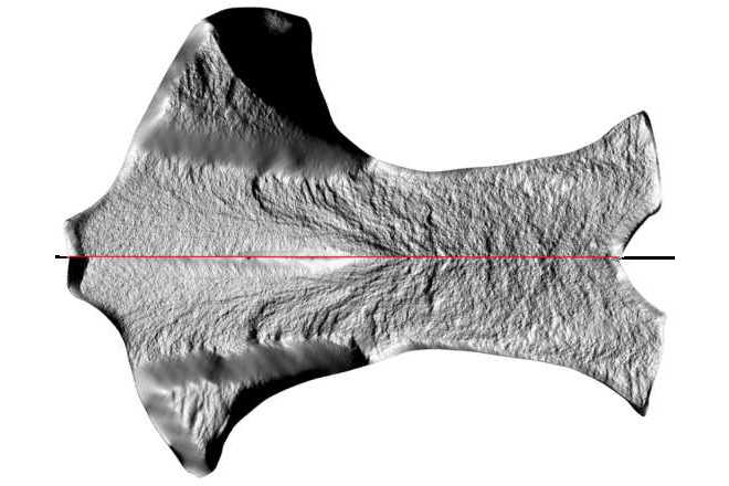 Comparison of parts of a broken drill. image