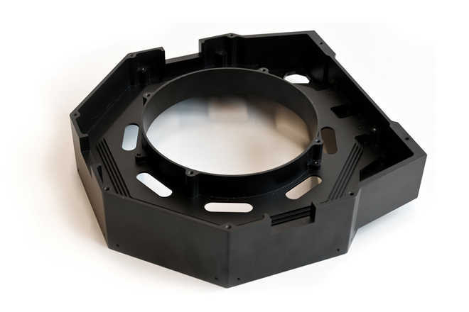 Aluminum mounting part for a high-power LED illuminator image