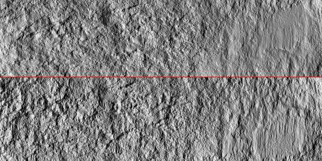 Splitted comparison of fracture areas. image