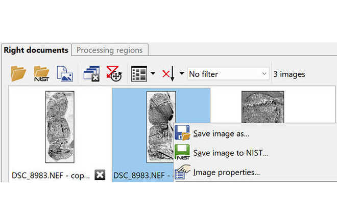 Save image to NIST. image